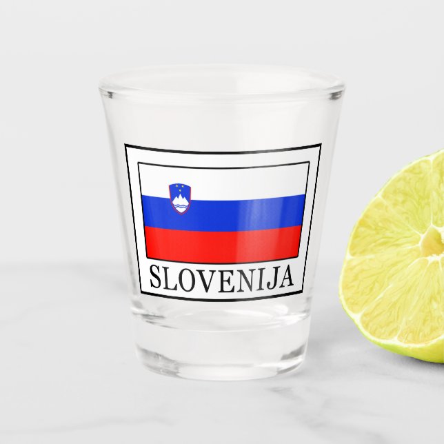 Vaso De Chupito Slovenija (Anverso)