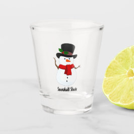 Vaso De Chupito Snowman Shot Glass