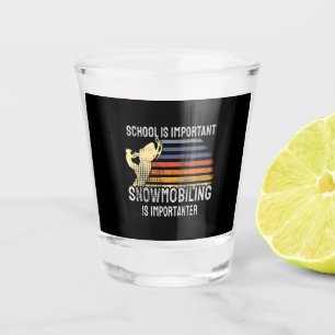 Vaso De Chupito Snowmobling Snowmobile