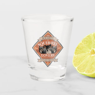 Vaso De Chupito Sociedad de Amantes de las ardillas - ardilla dive