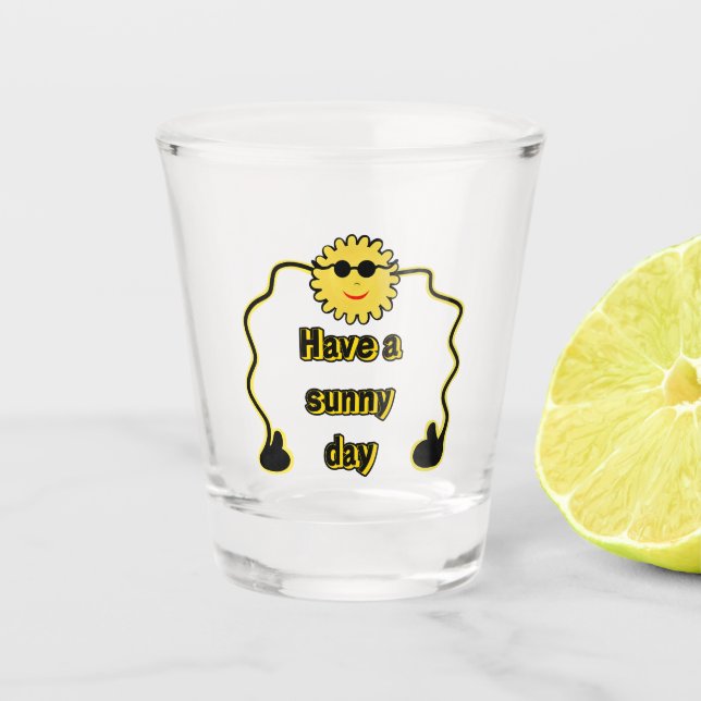 Vaso De Chupito Sol corto (Anverso)