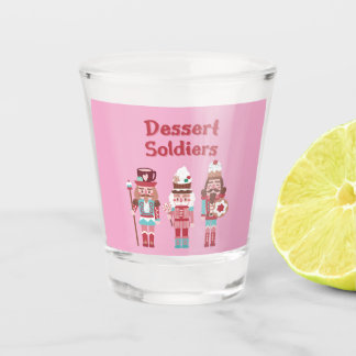 Vaso De Chupito Soldados de postre Nutcrackers  