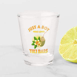 Vaso De Chupito Solo un chico que ama los bares de Tiki