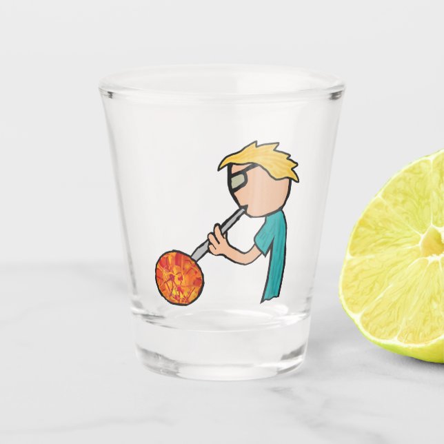 Vaso De Chupito Sonido de vidrio (Anverso)