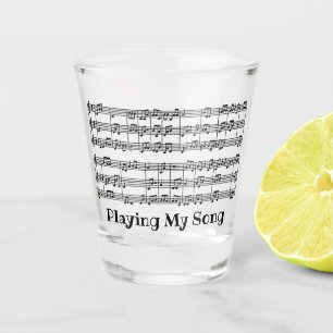 Vaso De Chupito Sonido Musical Diseño Glass