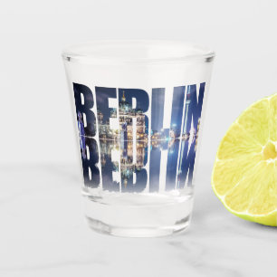 Vaso De Chupito Sopa de texto de Berlín
