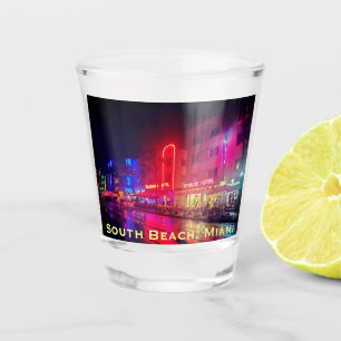 Vaso De Chupito South Beach, Miami, Florida Art Deco