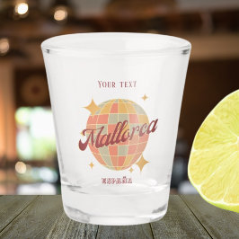 Vaso De Chupito souvenir de fiesta de vacaciones en Mallorca
