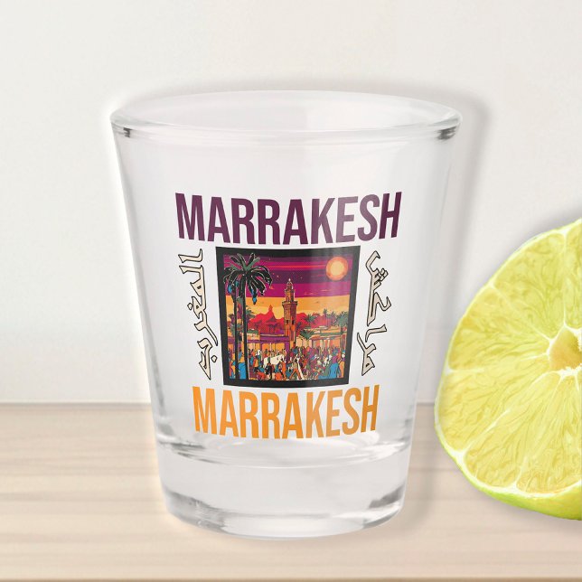 Vaso De Chupito Souvenir de viajes de turismo de Marruecos de Marr (Subido por el creador)
