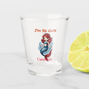 Vaso De Chupito Soy tan linda sirena Thunder_Cove