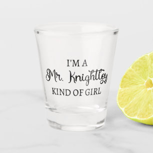Vaso De Chupito Soy un Sr. Knightley Tipo de Chica I