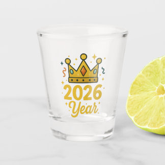 Vaso De Chupito Sparkling 2026 Crown
