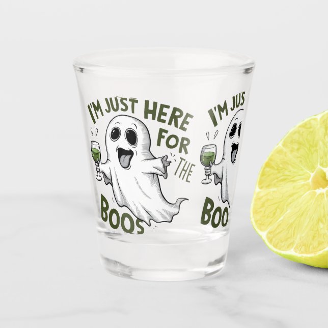 Vaso De Chupito Spirited Cheers / Brindes Espirituosos (Anverso)
