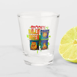 Vaso De Chupito Spooky Halloween