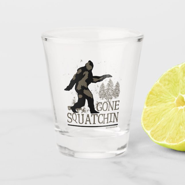 Vaso De Chupito Squatchin ido (Anverso)