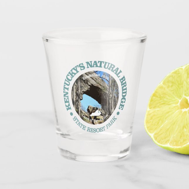 Vaso De Chupito SRP de puente natural (Anverso)