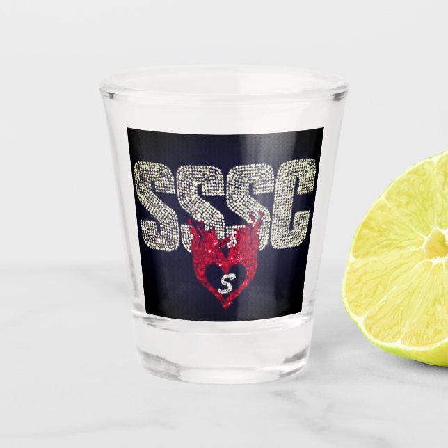 VASO DE CHUPITO SSSC SHOT GLASS BLOCK (Anverso)