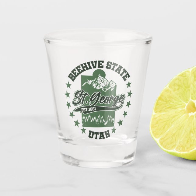 Vaso De Chupito St. George, Utah (Anverso)