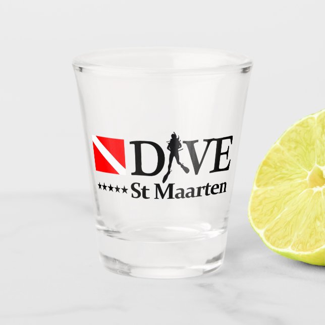Vaso De Chupito St Maarten DV4 (Anverso)