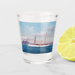 Vaso De Chupito Steam Yacht SY Vanduara 1906