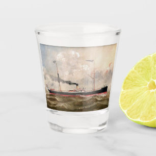 Vaso De Chupito Steamship Louise años 1800