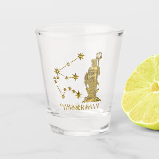Vaso De Chupito Sternzeichen Wassermann -