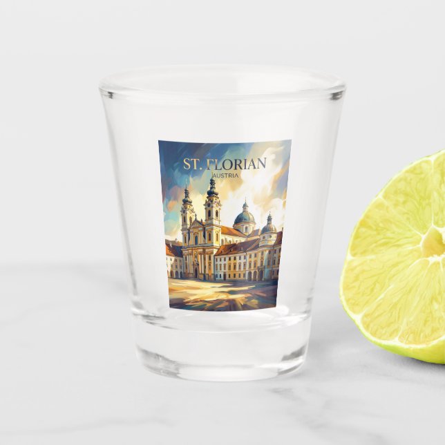 Vaso De Chupito Stift St. Florian Austria (Anverso)
