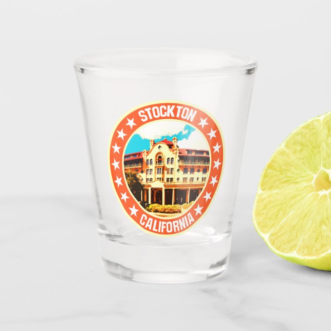 Vaso De Chupito Stockton (Anverso)
