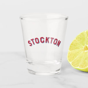 Vaso De Chupito Stockton, California Vintage Arch