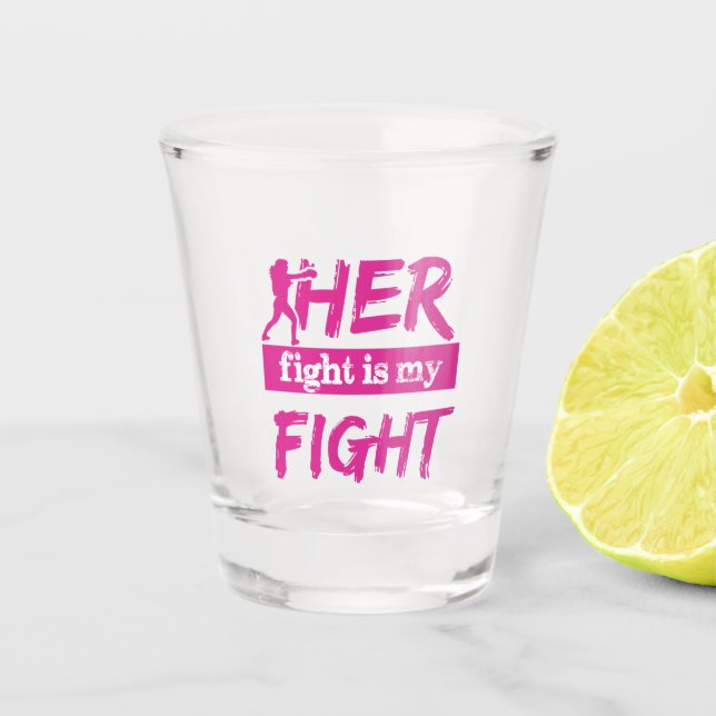 Vaso De Chupito Su Lucha Es Mi Lucha (Anverso)