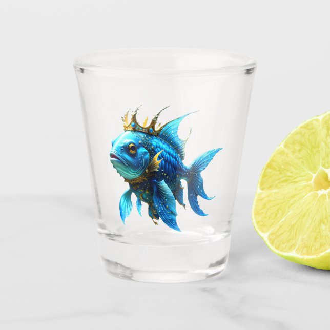 Vaso De Chupito Su Real Pez  (Anverso)