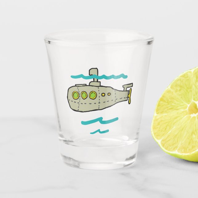 Vaso De Chupito Submarino (Anverso)