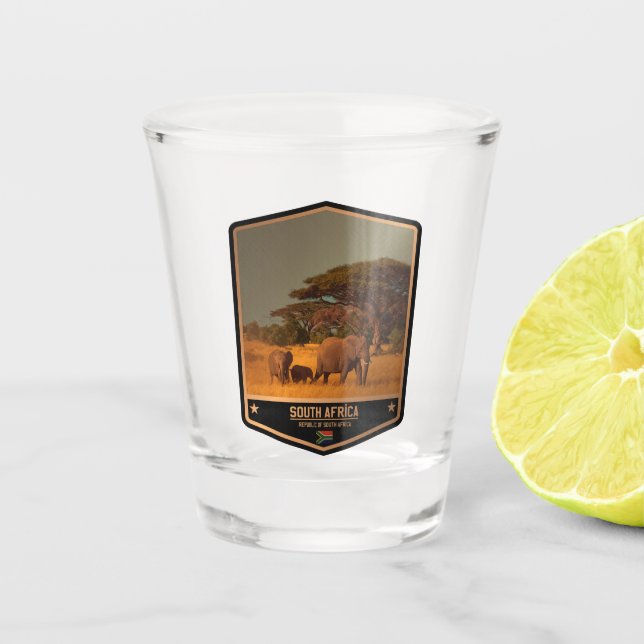 Vaso De Chupito Sudáfrica (Anverso)