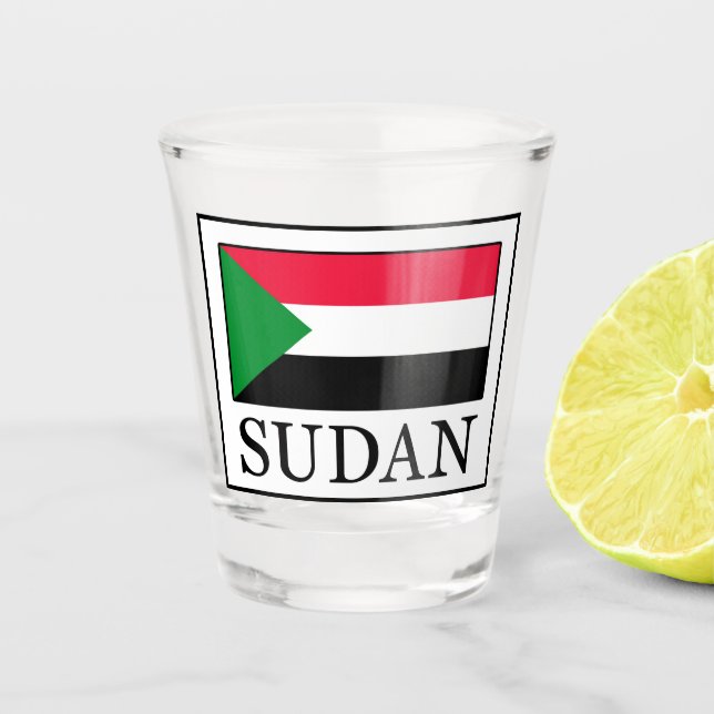 Vaso De Chupito Sudán (Anverso)
