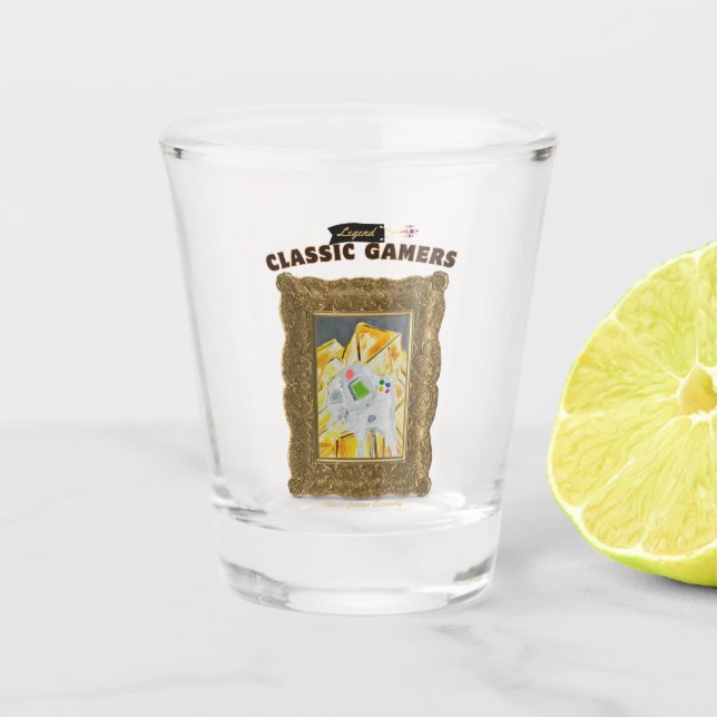 Vaso De Chupito Sueño Phat de los jugadores clásicos (Anverso)