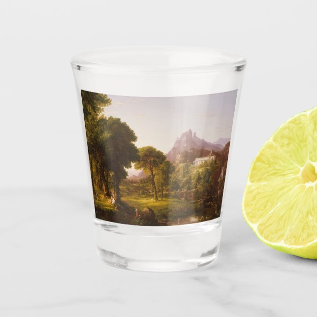 Vaso De Chupito Sueño Thomas Cole de Arcadia (Anverso)