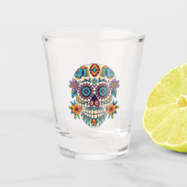 Vaso De Chupito Sugar Skull