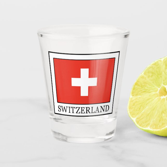 Vaso De Chupito Suiza (Anverso)