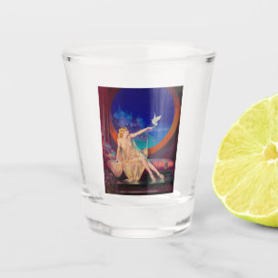 Vaso De Chupito Sultana la concubina del sultán árabe de 1925