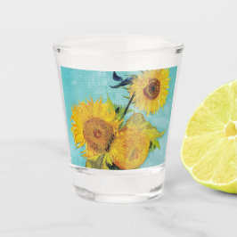 Vaso De Chupito Sunflowers Vincent van Gogh
