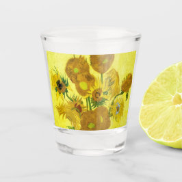 Vaso De Chupito Sunflowers Vincent van Gogh