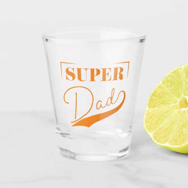 Vaso De Chupito Super Papá (Anverso)