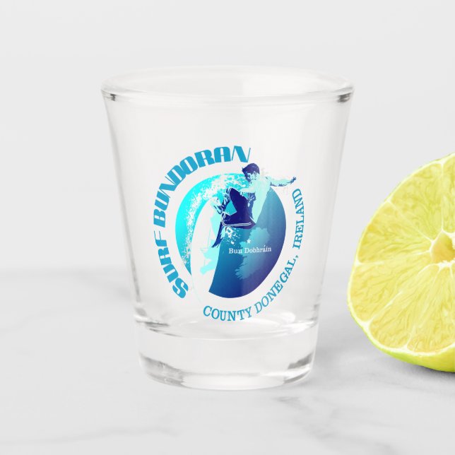 Vaso De Chupito Surf Bundoran (Anverso)