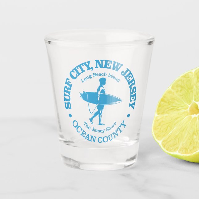 Vaso De Chupito Surf City (surfista) (Anverso)