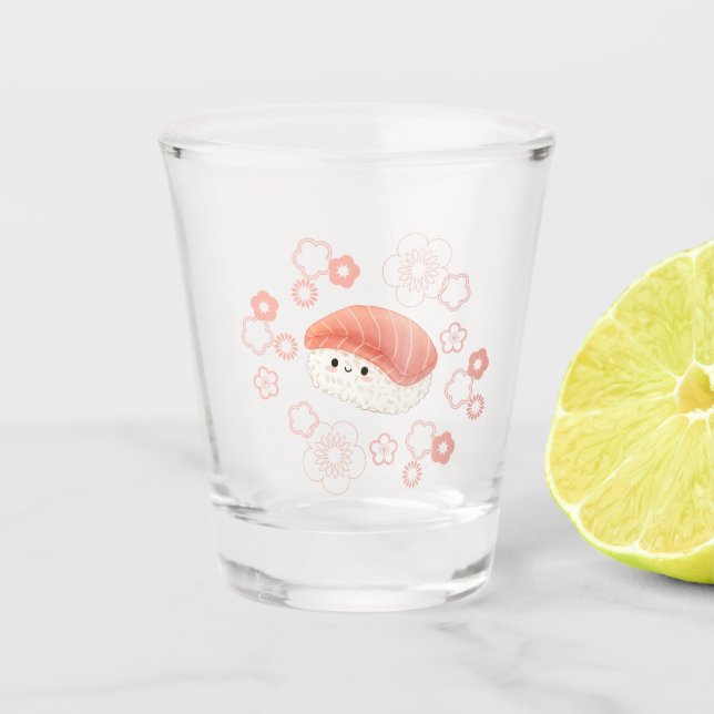 Vaso De Chupito  Sushi Baby Character  (Anverso)