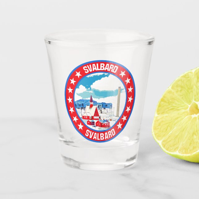 Vaso De Chupito Svalbard (Anverso)