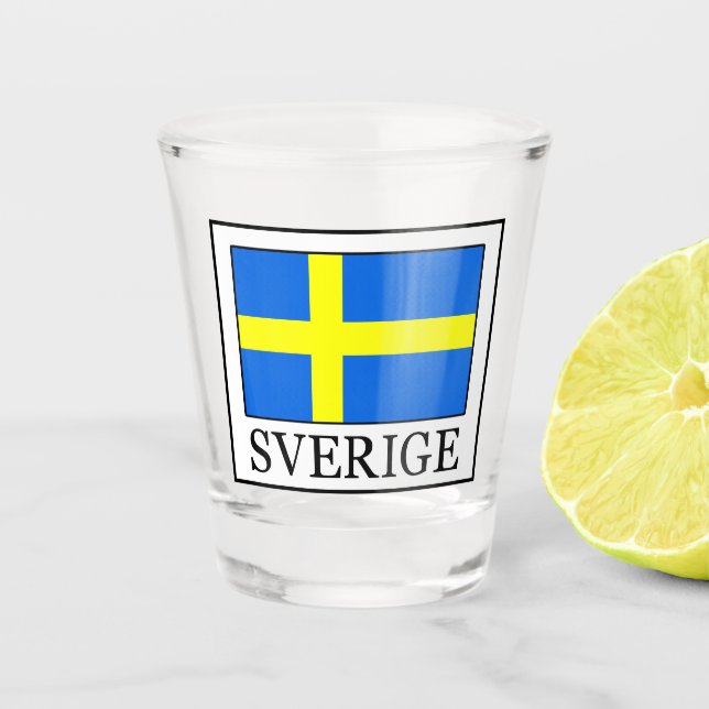 Vaso De Chupito Sverige (Anverso)