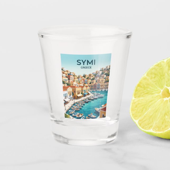 Vaso De Chupito Syme Grecia (Anverso)