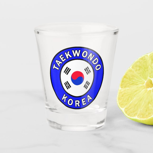 Vaso De Chupito Taekwondo (Anverso)