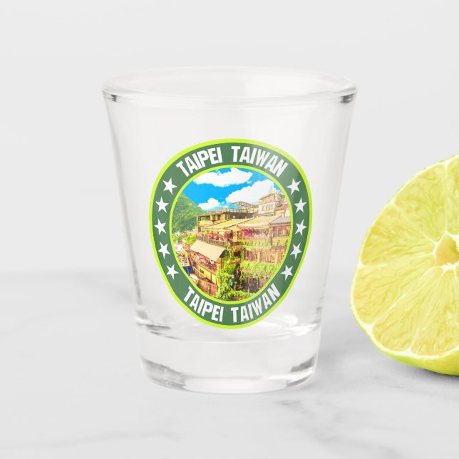 Vaso De Chupito Taipei (Anverso)